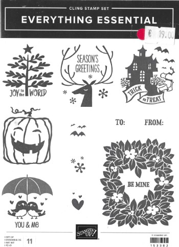 Stamp Set Everything Essential (Cling)