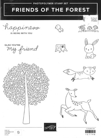 Stamp Set Friends of the Forest (Photopolymer)
