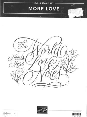 Stamp Set More Love (Cling)