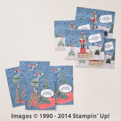 Creatieve Set Christmas Whimsy Card