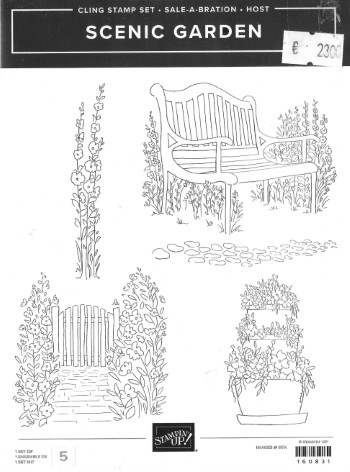Stamp Set Scenic Garden (Cling)