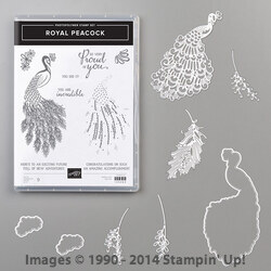 Bundle Royal Peacock & Detailed Peacock Dies