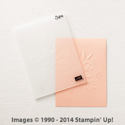 Embossen Lovely Floral Dynamic Textured Impressions Embossing Folder