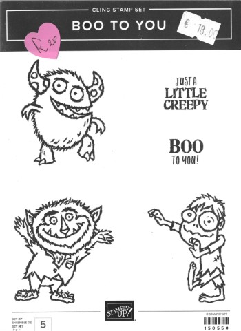 Stamp Set Boo to You (Cling)