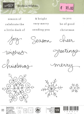 Stamp Set Endless Wishes (Photopolymer)