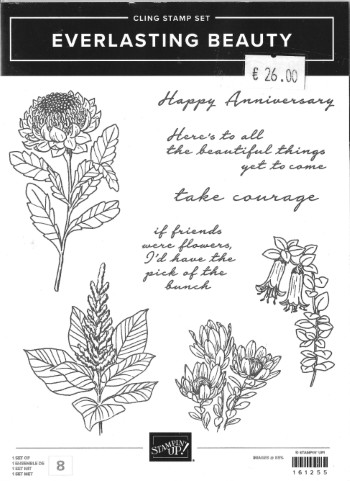 stamp Set Everlasting Beauty (Cling)