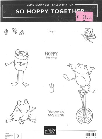 Stamp Set So Hoppy Togetther (Cling)