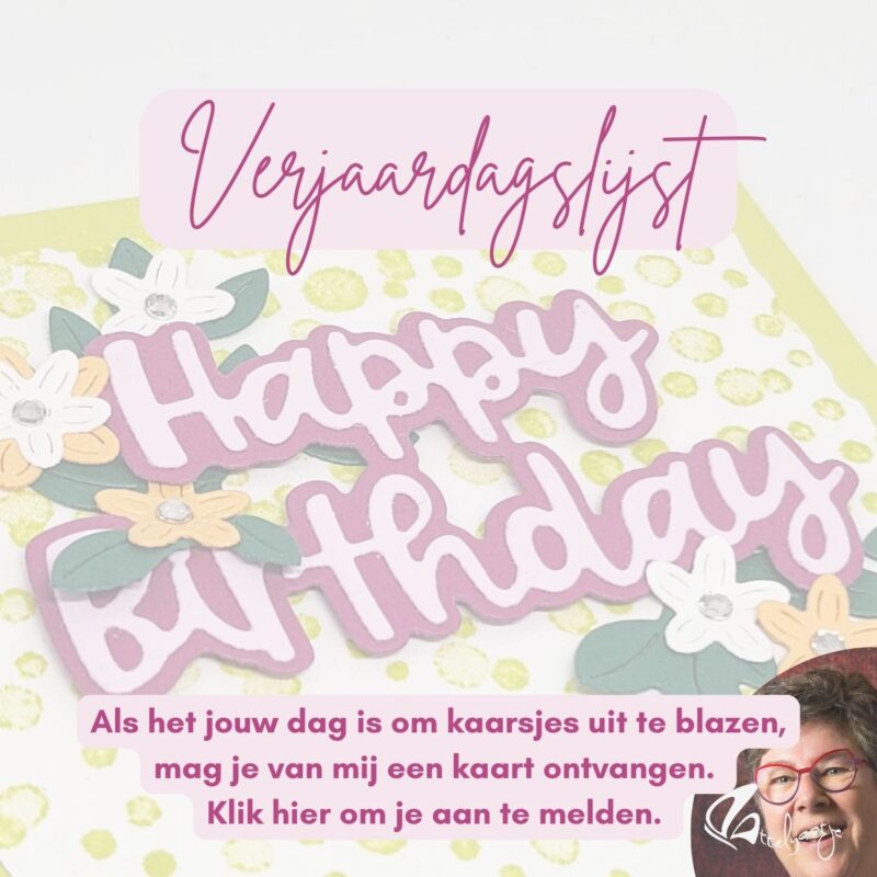 Verjaardagslijst
