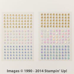 Decoratie Adhesive Backed Pastel Sequins