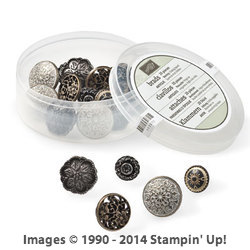 Decoratie Buttons Brads Antique (23)