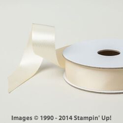 Linten Satin Very Vanilla (19 mm)